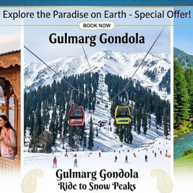 Kashmir Tour Package 5 Nights 6 Days | Srinagar Gulmarg Pahalgam Sonmarg