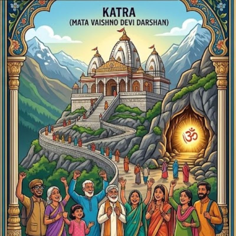 Kashmir Vaishno Devi Tour Package 7 Nights 8 Days | Srinagar Katra Darshan Trip